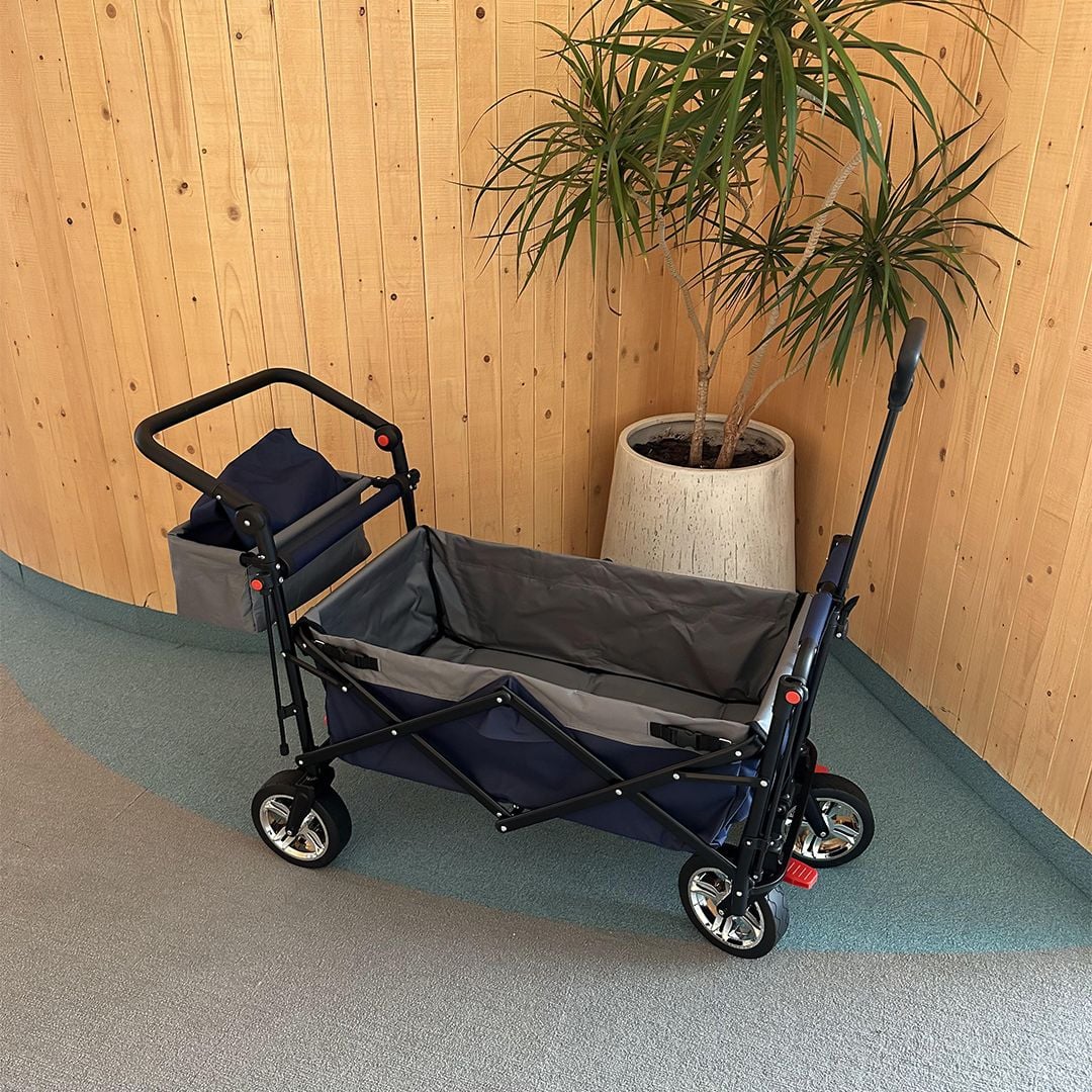 عربة تخييم مع مظلة بأربع عجلات	 - 14