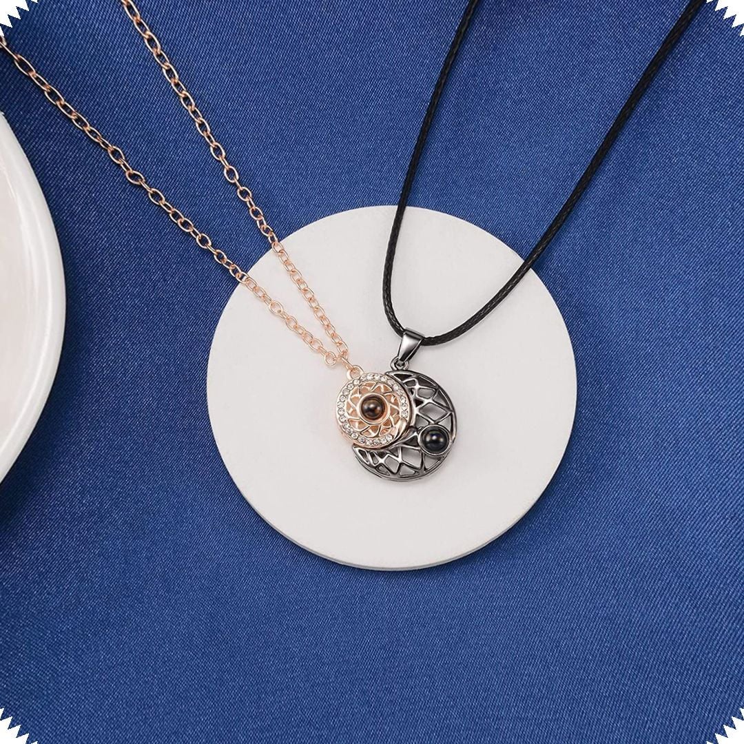 Sun and Moon Necklace for Couples product thumbnail 14