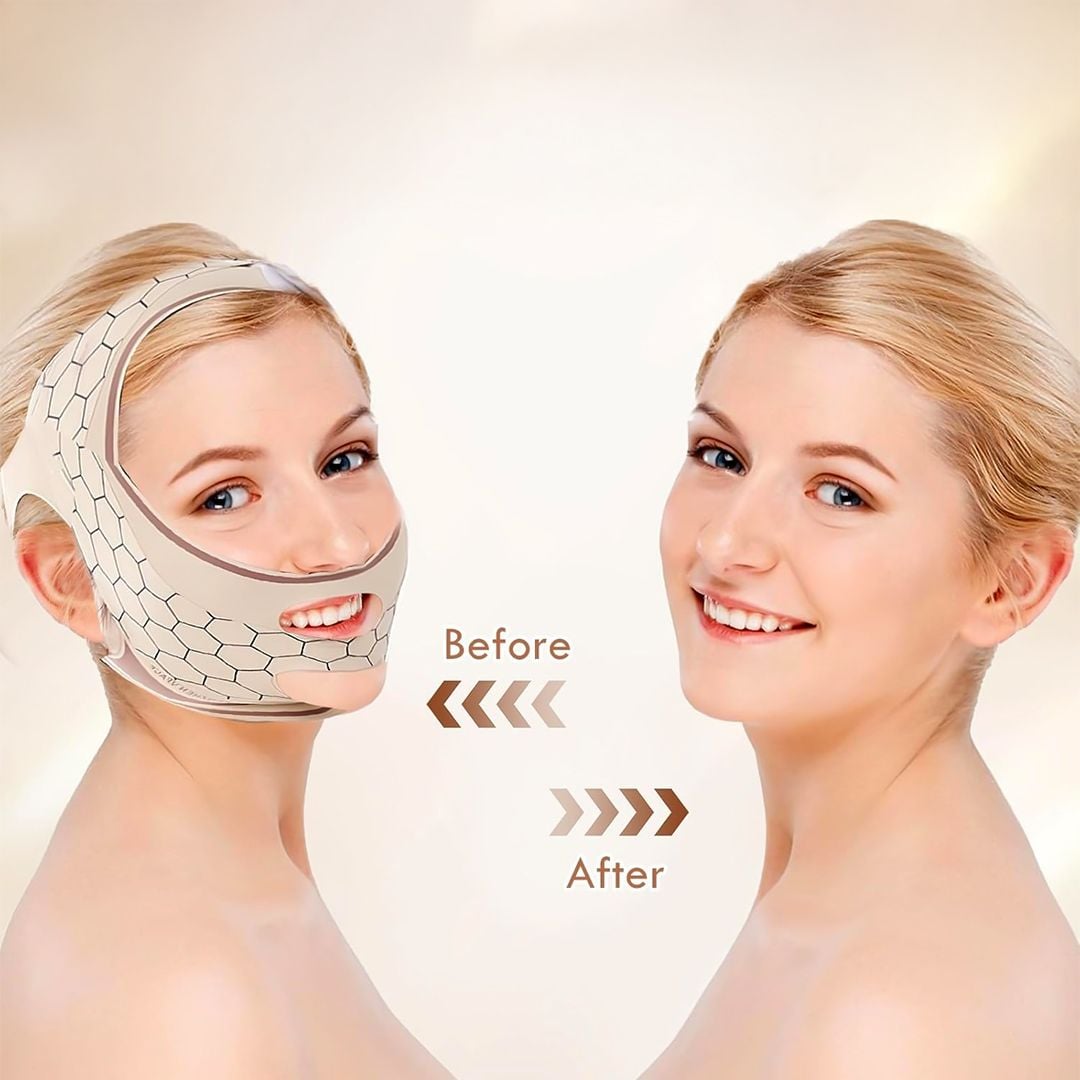 مشد تجميل لتحديد الوجه و الذقن - 11