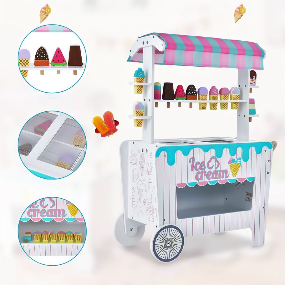 عربة بيع المثلجات للأطفال - 7