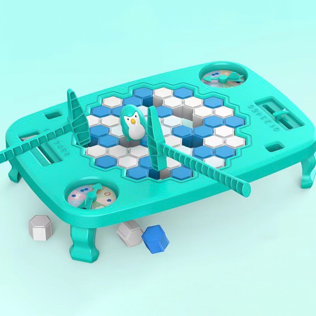 لعبة بازل مكعبات الثلج مع مطرقتين - 8