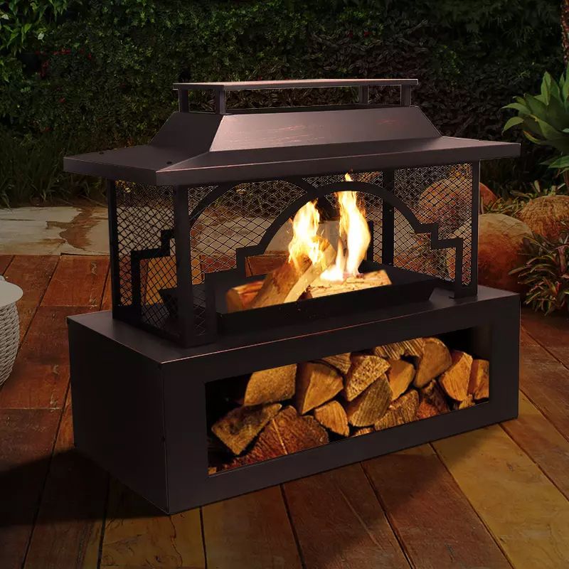 Outdoor Fireplace