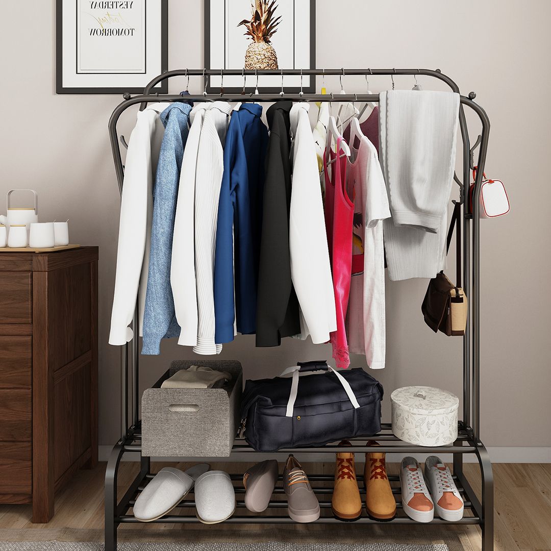 Clothes Hanger with Top Rod Clothes Shelves product thumbnail 10