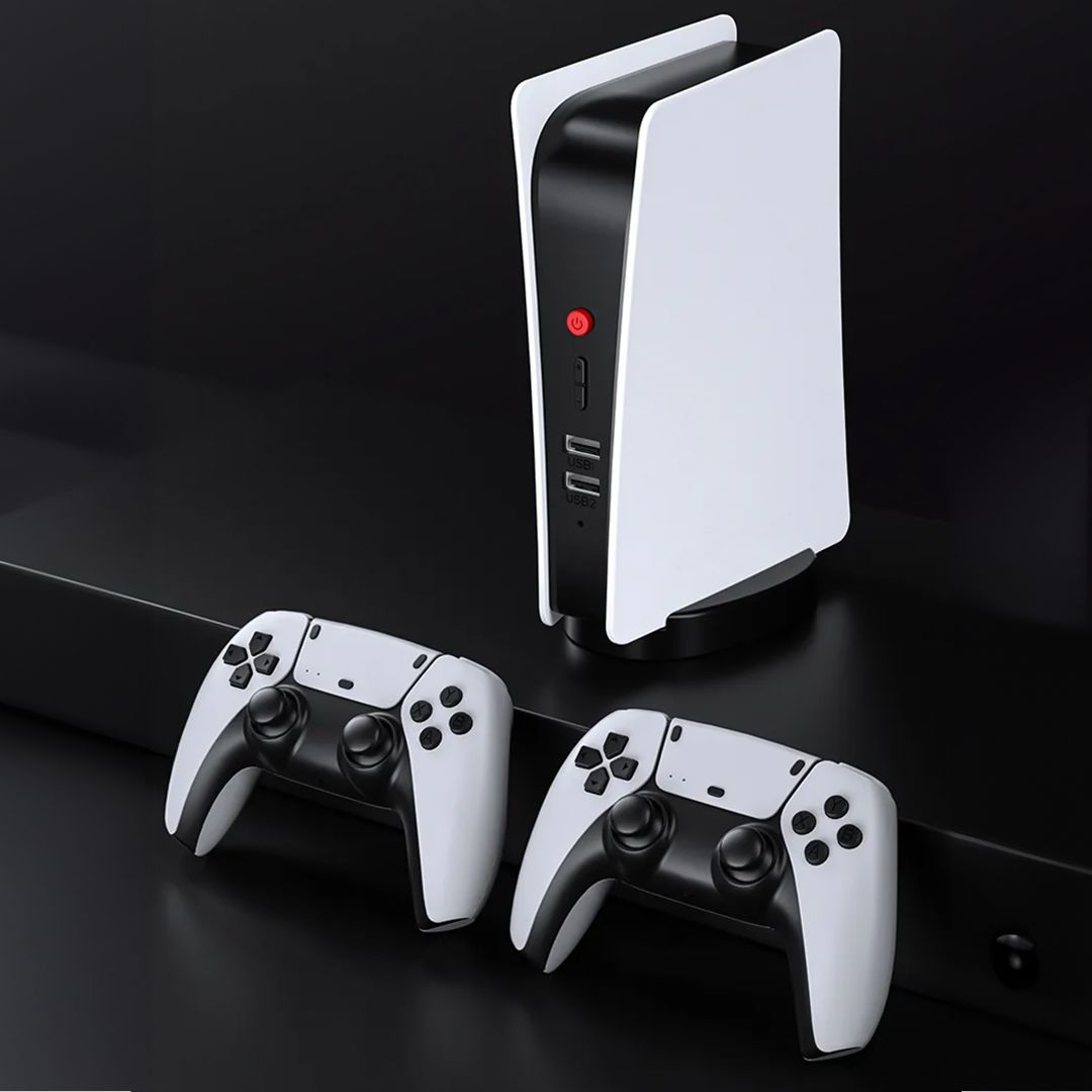 Video Game Console with Two Controllers - 4