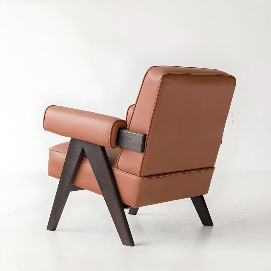Luxury Leather Chair with a Classic Touch product thumbnail 9