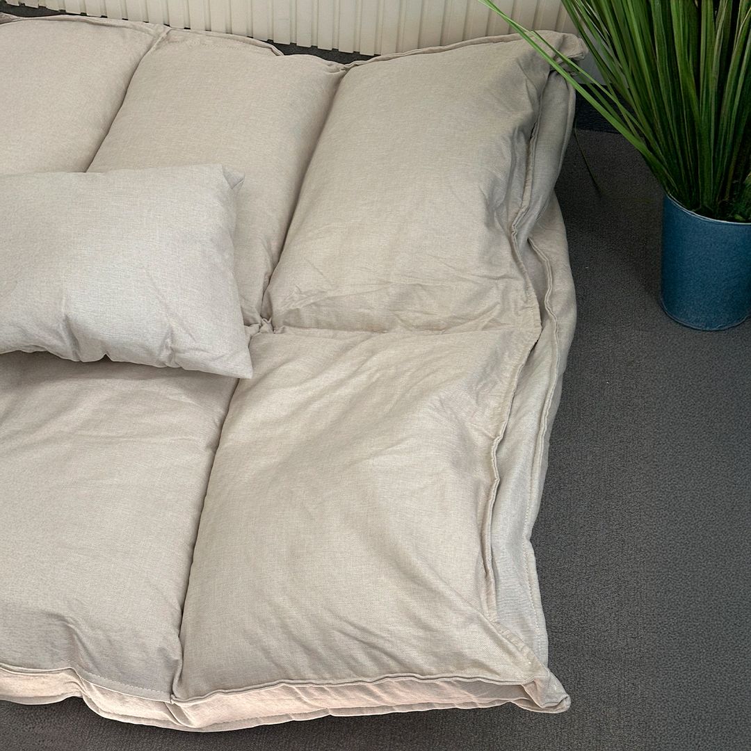 5 sections Relaxing Sofa Bed with Two Pillows product thumbnail 9