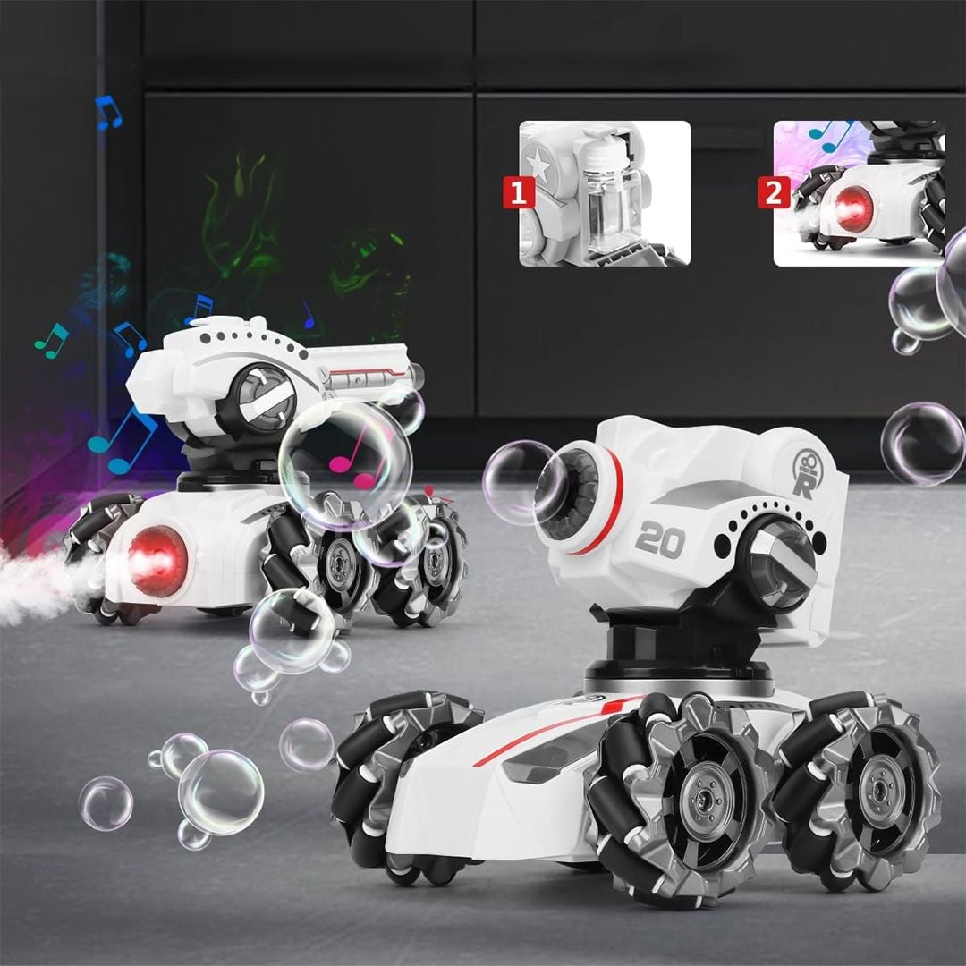 Three headed Tank Toy With Two Remote Controls product thumbnail 13