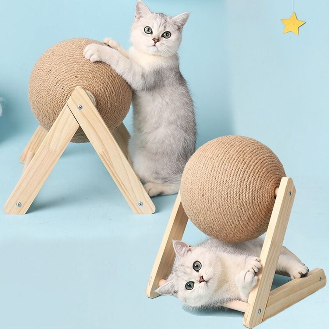 Kitten Sisal Rope Ball Toy product thumbnail 7