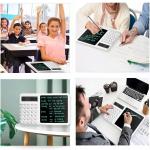 آلة حاسبة مع قلم وبورد للكتابة - 6