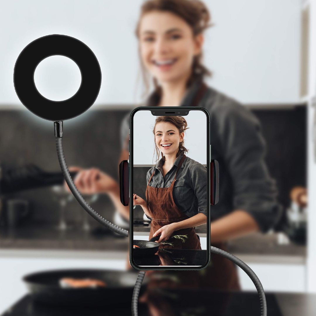 LED Phone Holder Clip With LED Light product thumbnail 4