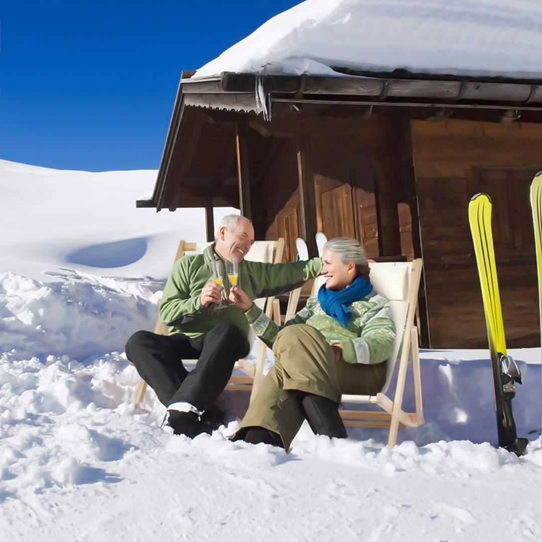 كرسي استرخاء خشبي خارجي - 13