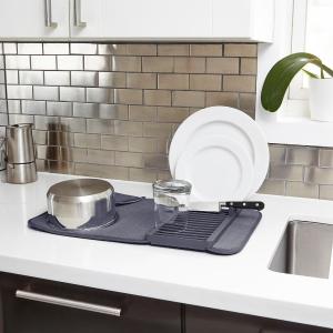 رف وبساط تجفيف الأطباق - 3