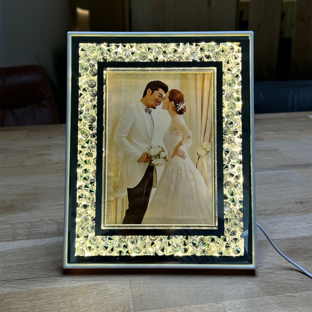 Illuminated Crystal Photo Frame - 32 cm product thumbnail 2