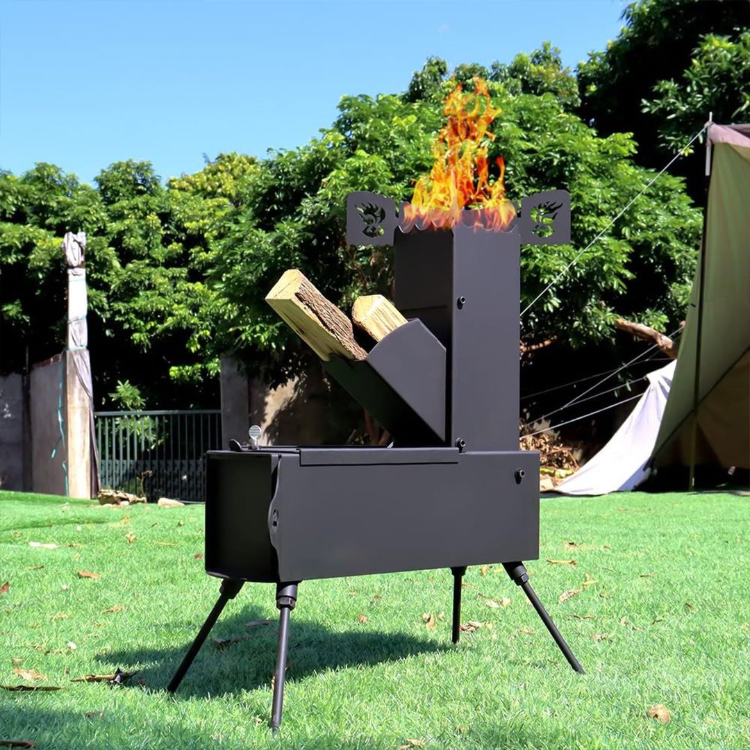 Folding Metal Cooking Stove product thumbnail 4