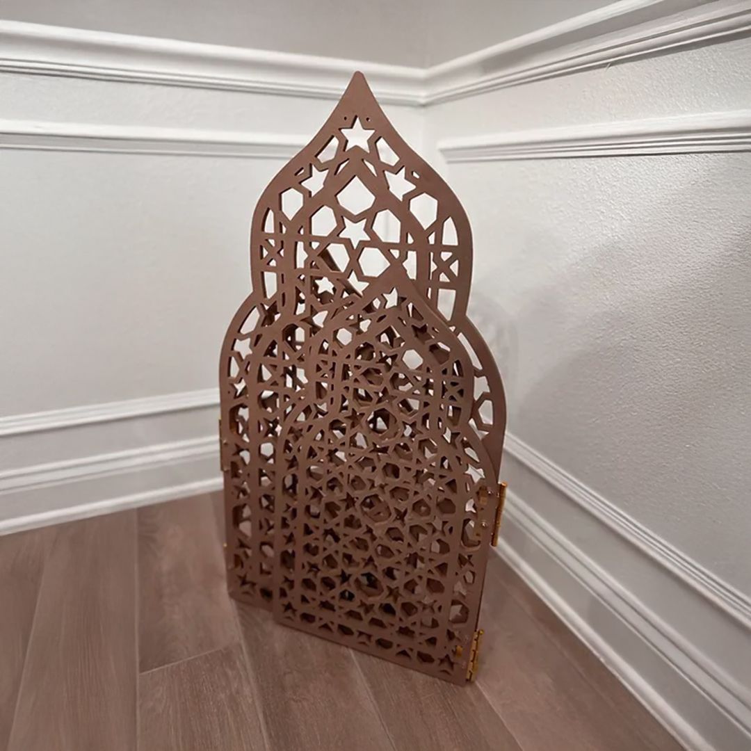 ديكور خشبي بزخرفة إسلامية - 2