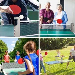 طقم تنس طاولة متنقل - 5