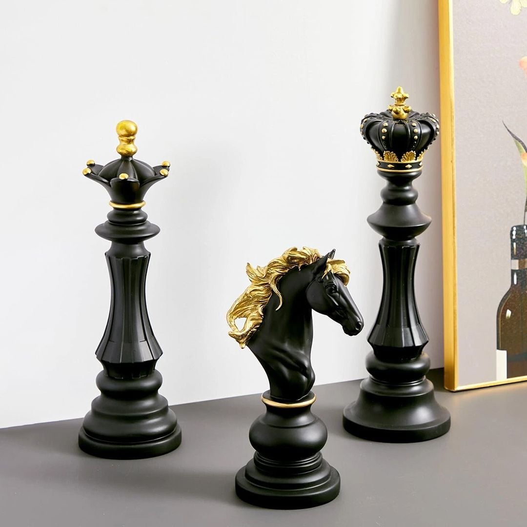 ديكور مجسمات الشطرنج الفاخرة - 17