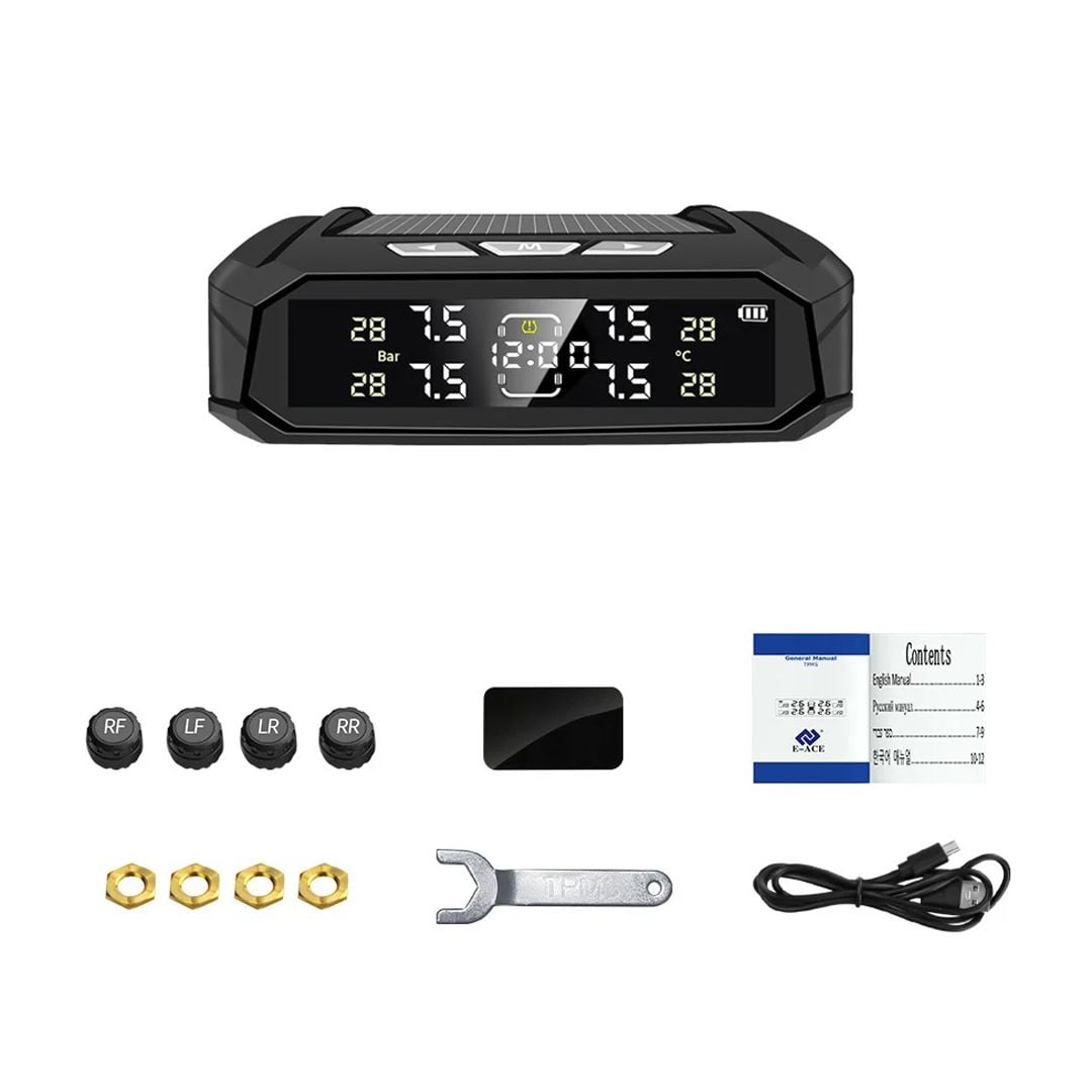 جهاز مراقبة ضغط الإطارات بالطاقة الشمسية - 6