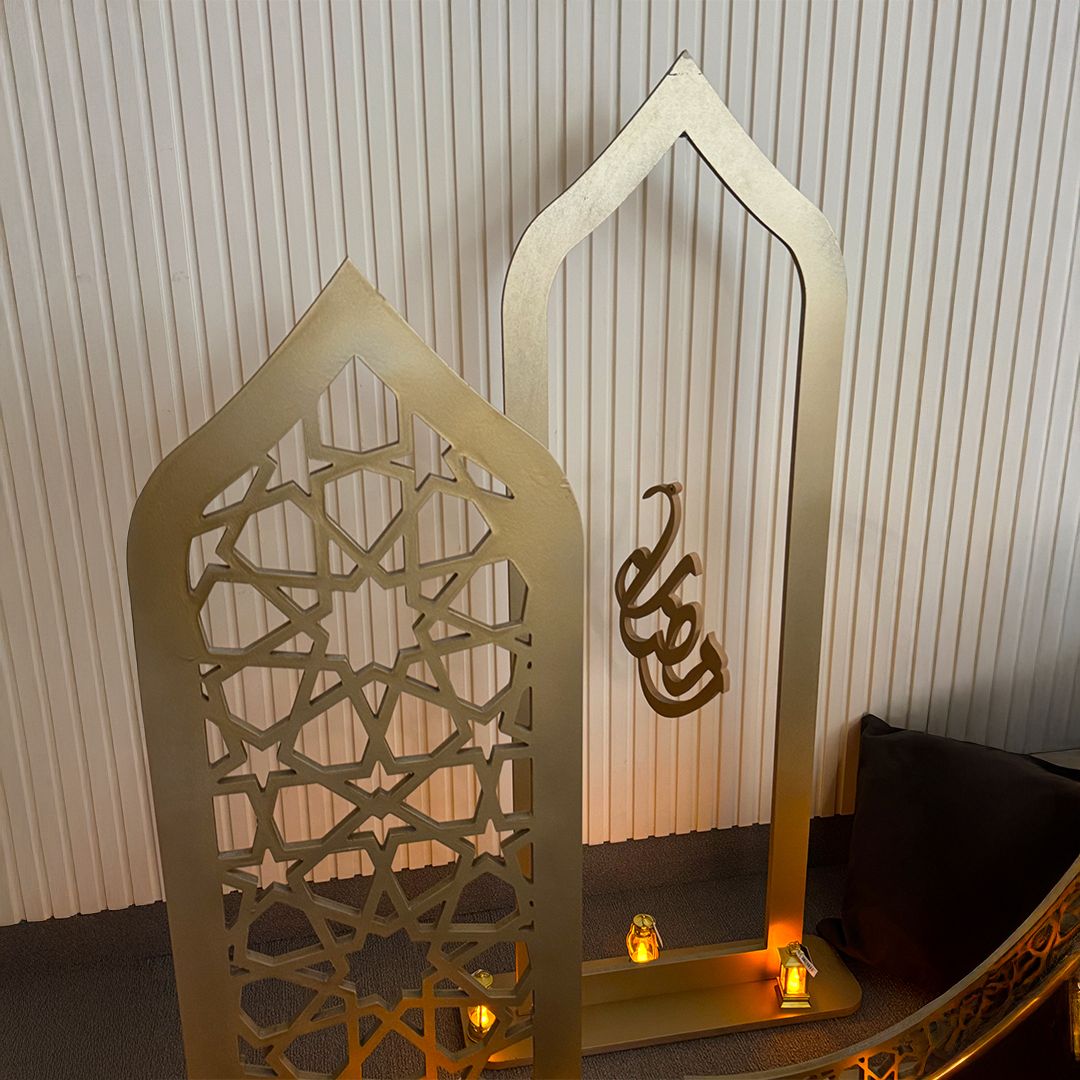 ديكور رمضاني بزخارف إسلامية من روح - 7