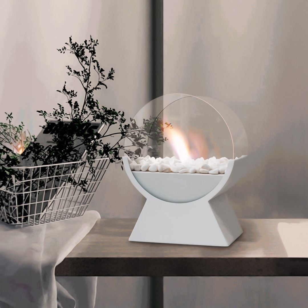 موقد النار الزجاجي - 1